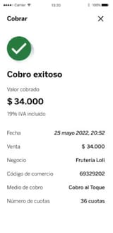 datafono sin equipo adicional