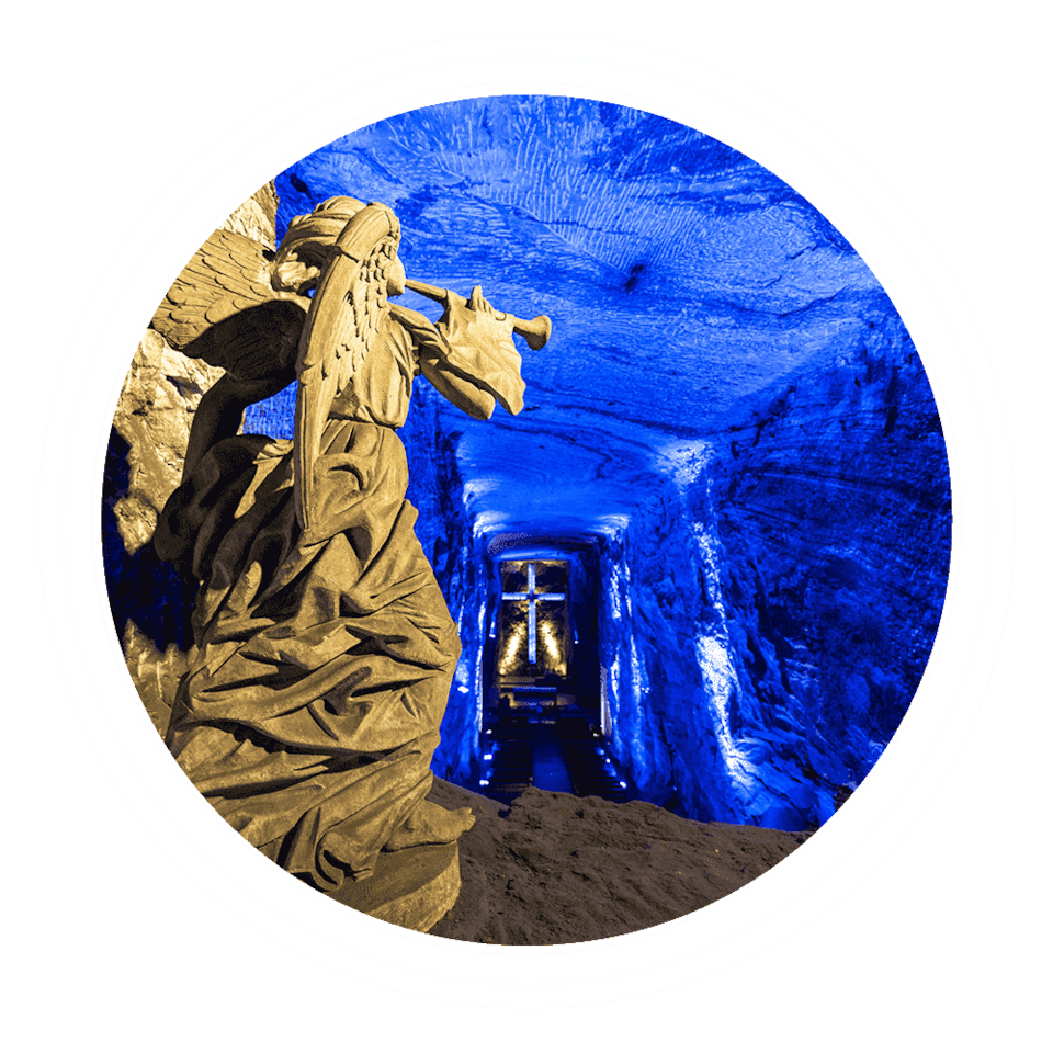 Catedral de sal Zipaquirá turismo cerca a Bogotá
