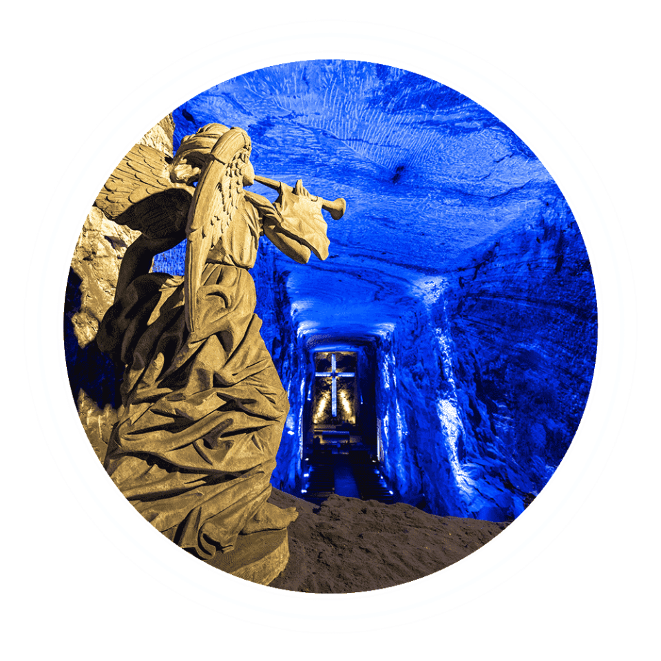 Catedral de sal Zipaquirá turismo cerca a Bogotá