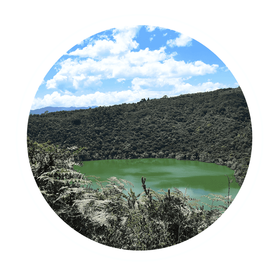 Laguna de guatavita a pocas horas de Bogotá