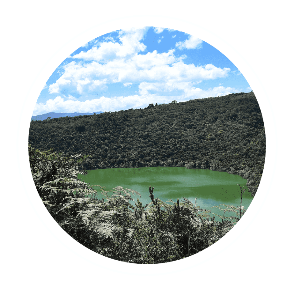 Laguna de guatavita a pocas horas de Bogotá