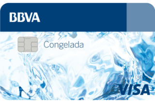 tarjeta visa congelada
