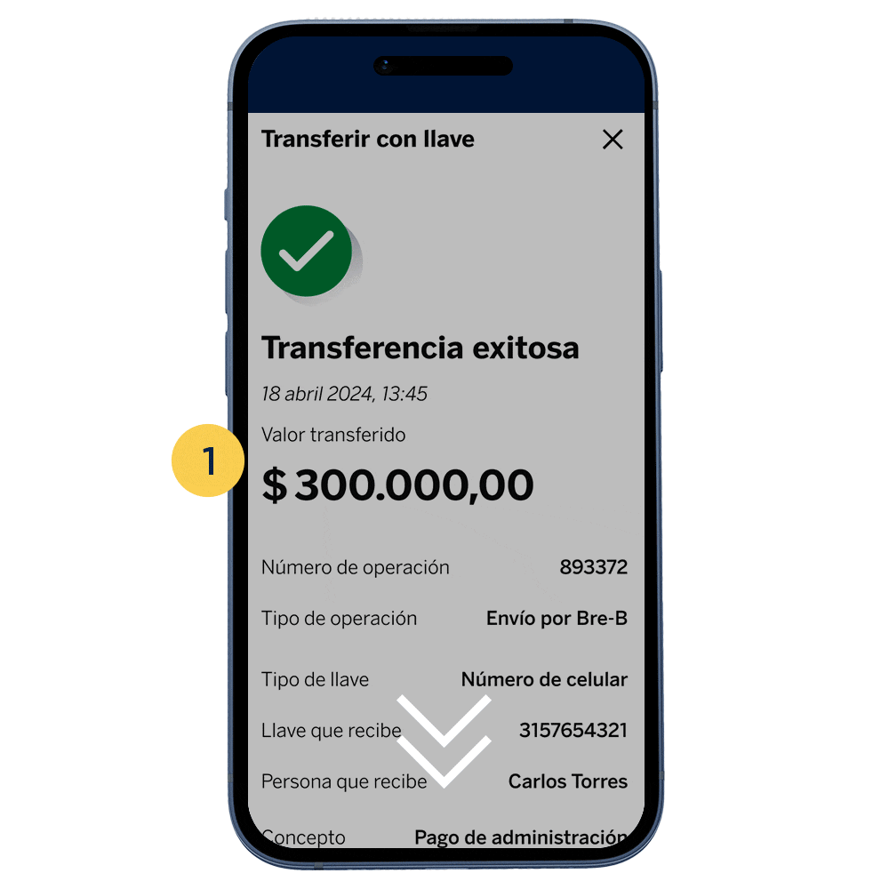 Olvídate de los datos largos: solo envía o paga con la llave