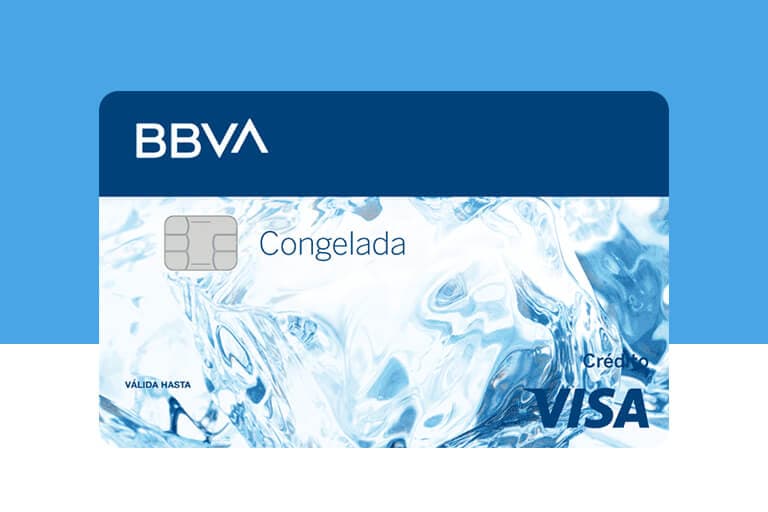 tarjeta de crédito visa congelada