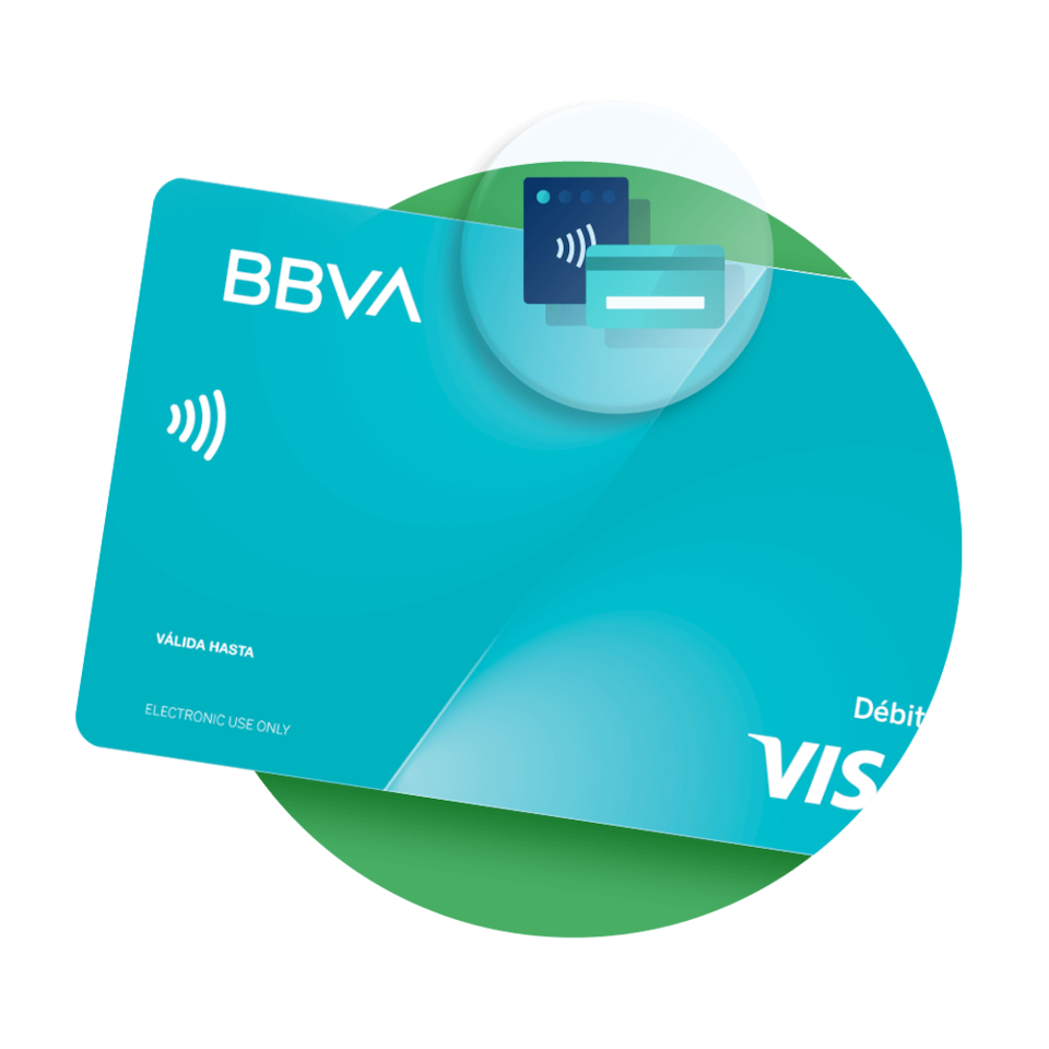 pago sin contacto Débito BBVA