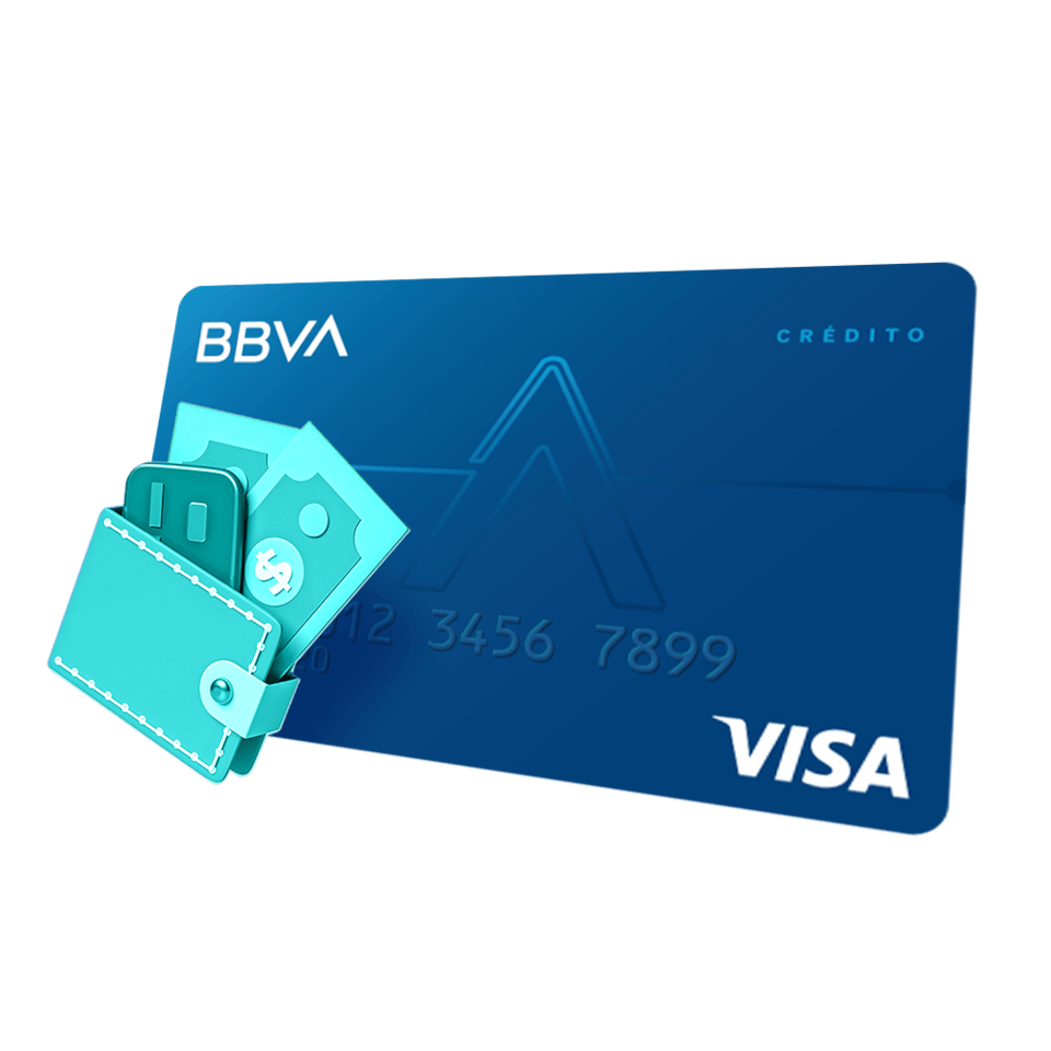 Aqua Tarjeta de crédito libre de cuota de manejo