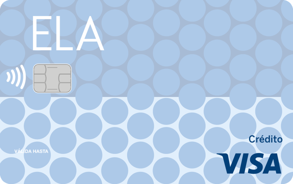 tarjeta de crédito visa ela