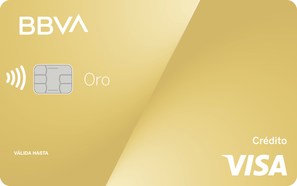 tarjeta de crédito visa oro
