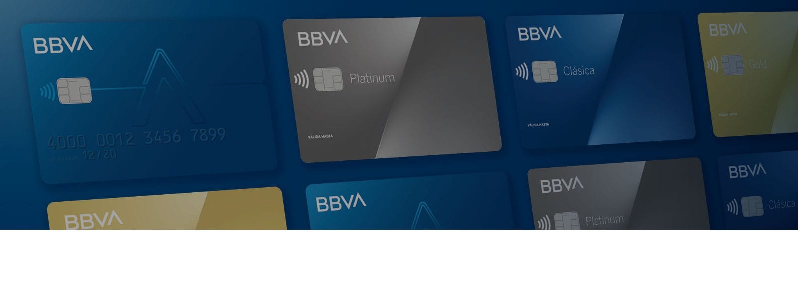 Conoce los diferentes tipos de tarjetas que BBVA tiene para ti.